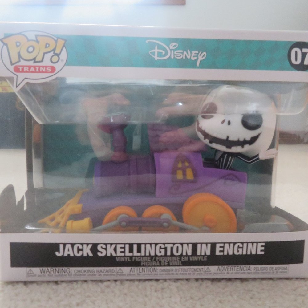 Jack Skellington in Engine Funko Pop